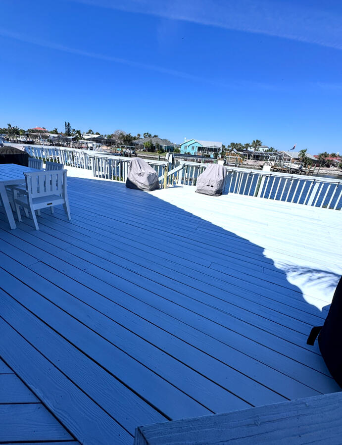 After: Rich Slate Finish with UV Protection